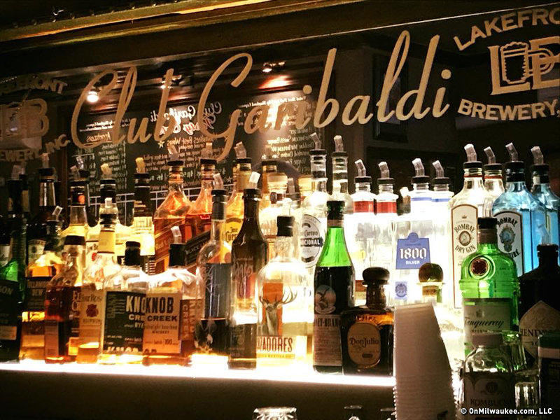 Club Garibaldi's full bar